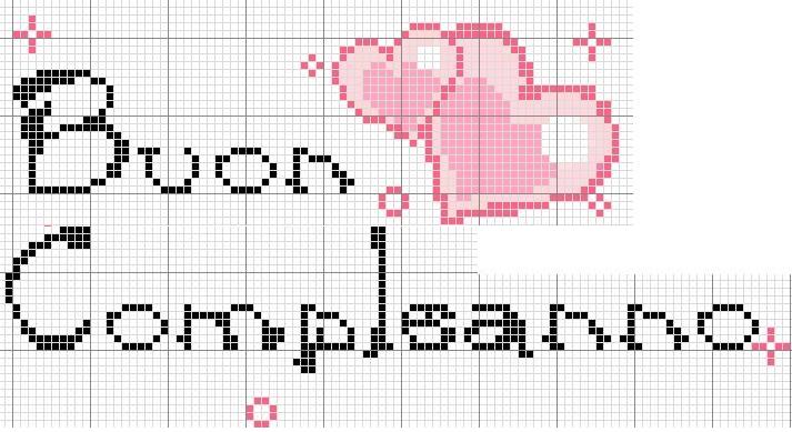 Schema punto croce Copia di buon compleanno2